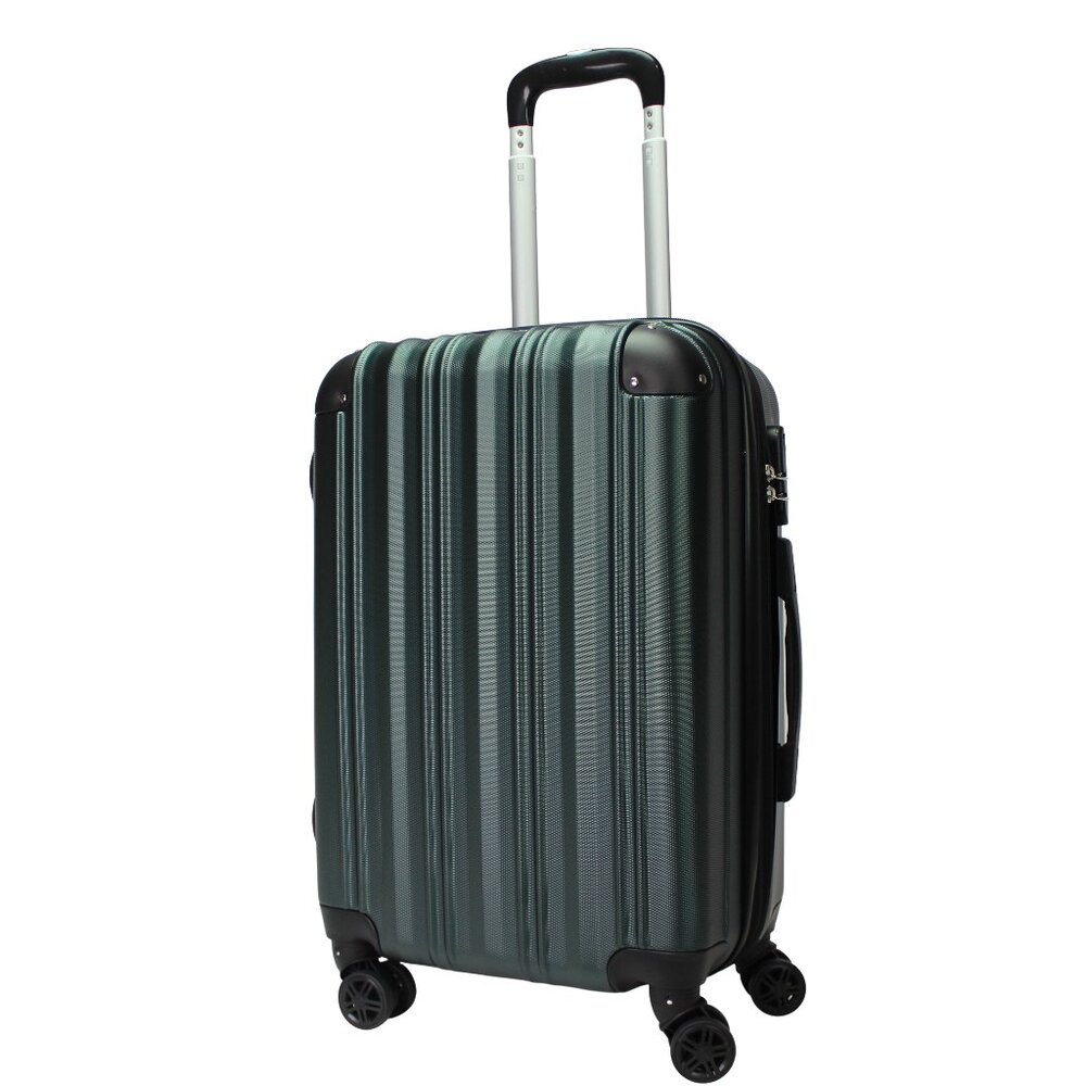 NEW - World Traveler Kemyer Quest 20-Inch Carry-On Hardside Lightweight Luggage